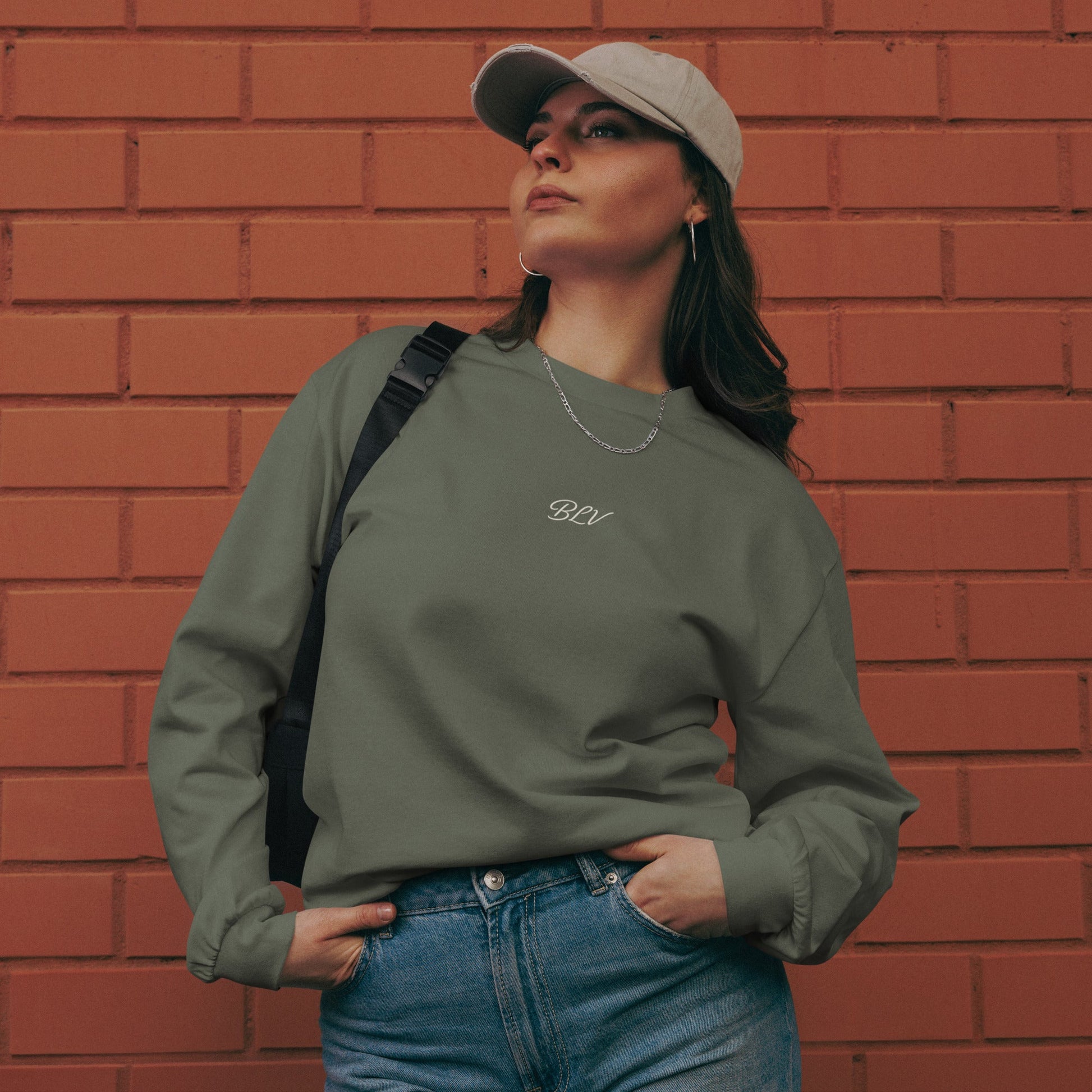 Premium heavyweight long sleeve shirt - Barista La Vista